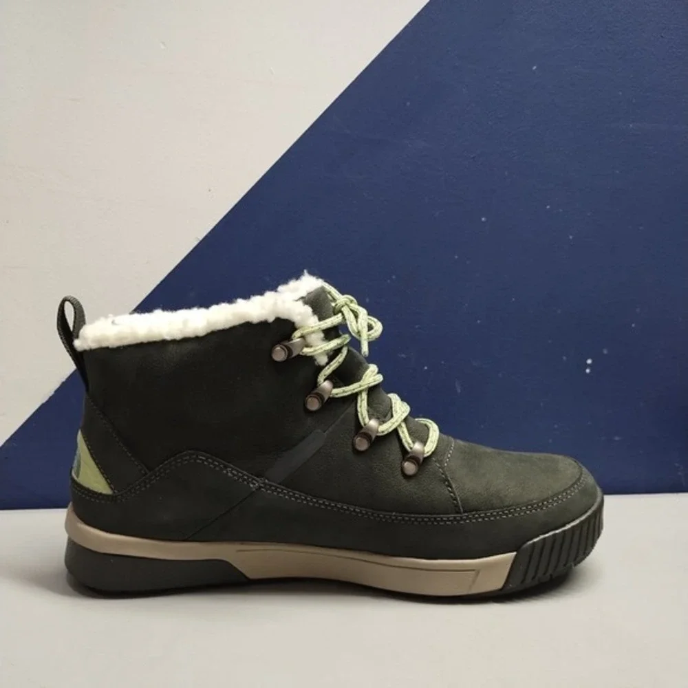 The North Face Sierra Winter Boots Women US 11 Multi Waterproof Mid Calf Lace-Up